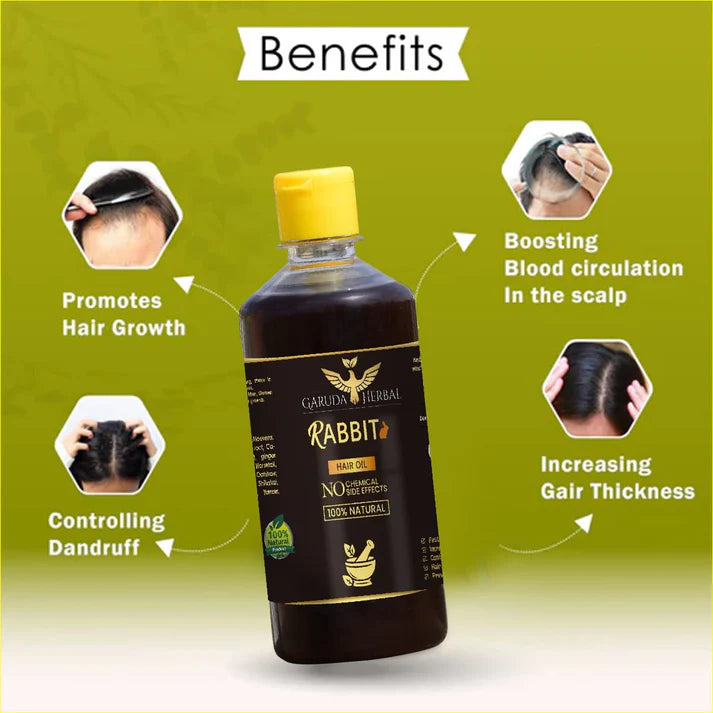 Rabbit Hair Oil 30ml (Buy 1 GET 1 FREE)
